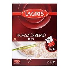 Lagris rízs hosszúszemű 2*125g  /20/