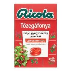 Ricola Tőzegáfonya 40g /10/