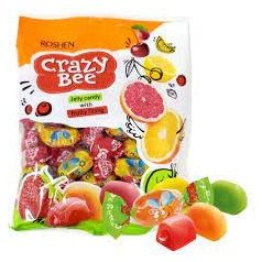 Roshen 1kg Crazy Bee töltött gumicukor