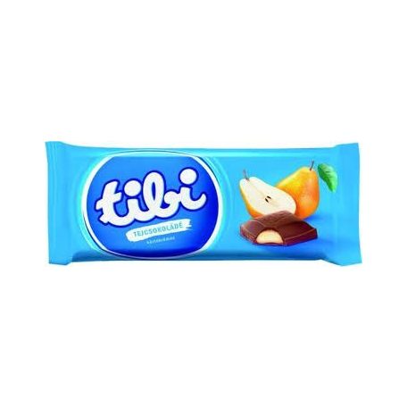 Tibi táblás 90g Körtekrémes tejcsokoládé /16-17/