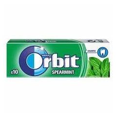 Orbit Rágó Spearmint Drazsé 14g (zöld)