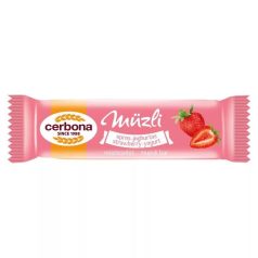 Cerbona 20g müzliszelet epres-joghurtos tejbev./20/