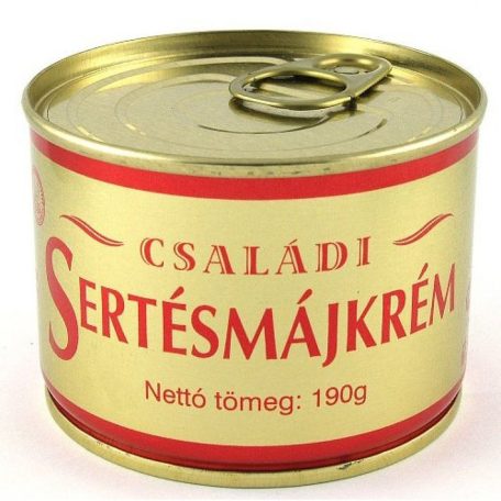 Szegedi Családi Májkrém 190g Sertés TZ. /6/