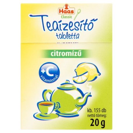 Haas 20g Teaízesitő tabletta /24/