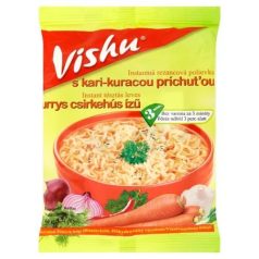 Vishu instant leves Curry Csirke ízű 60g /36/