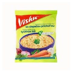 Vishu instant leves Tyúk ízű 60g /36/