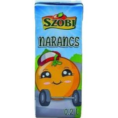 Szobi 0,2l  Narancs  /27/