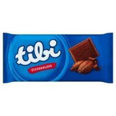 Tibi táblás 90g Étcsokoládé  /24-35/