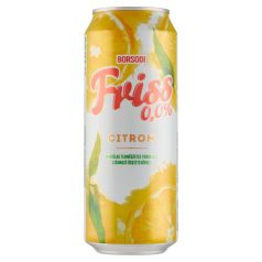 Borsodi Friss Citrom 0,0% doboz 0,5l /24/+DRS