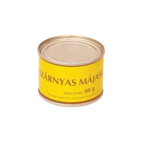 Szegedi Szárnyas Májkrém Sárga 65g /24/