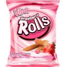 Viva Rolls Eper 100g  /18/