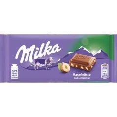 Milka 80g táblás Törtmogyoró /25/
