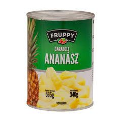 Fruppy Ananász szeletelt 565g /24/