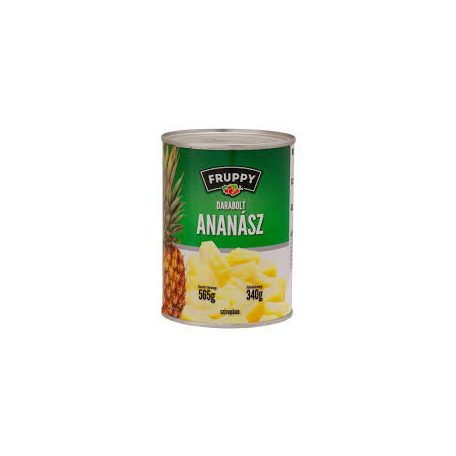 Fruppy Ananász szeletelt 565g /24/