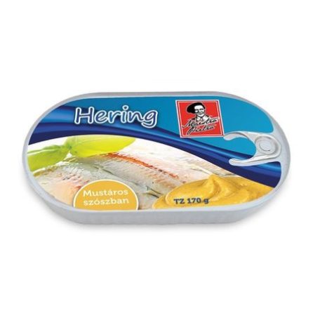 MP Hal Hering Mustáros 170g /15/