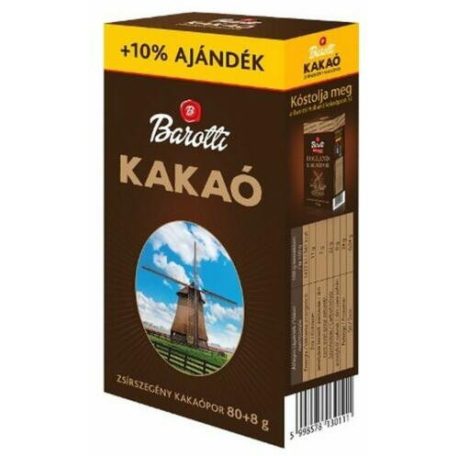 Barotti kakaópor 80g+8g  /12/