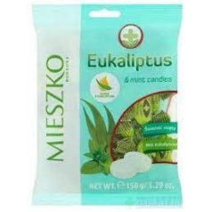 Mieszko Eukaliptusz-mentol cukor 150g /26/