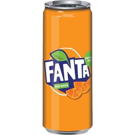 Fanta dobozos 0,33l /24/+DRS