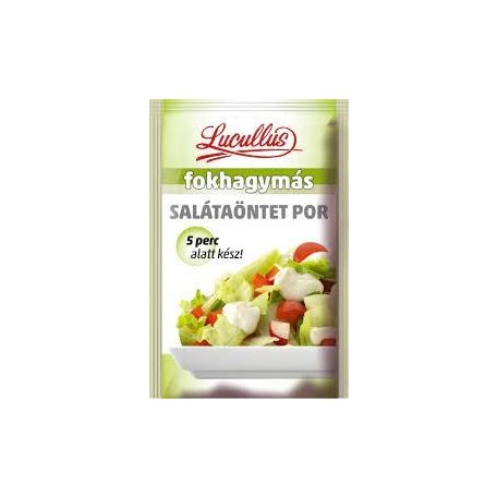 Lucullus salátaöntet 12g fokhagymás /30/