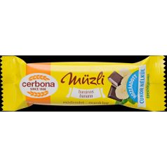 Cerbona 20g müzliszelet banános HCN /20/