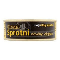 Ocean Sprotni Olajban 160g+80g