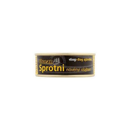 Ocean Sprotni Olajban 160g+80g