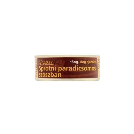 Ocean Sprotni Paradicsomos 160g+80g