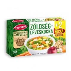 Thymos Kocka 80g Zöldség-leves 6+2 grátisz /24/