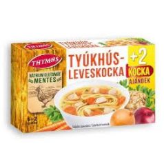 Thymos Kocka 80g Tyúkhús-leves 6+2 grátisz /24/