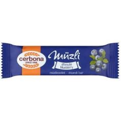 Cerbona 20g műzliszelet Áfonya joghurt /20/