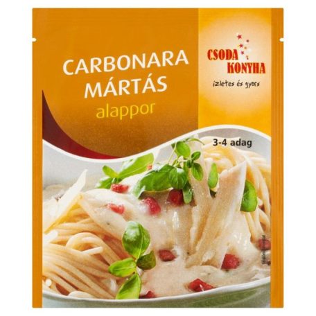 Csoda konyha alappor 26g Carbonara /20/
