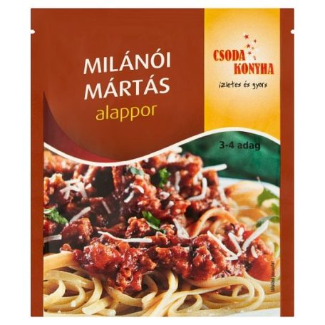 Csoda konyha alappor 48g milánói mártás /17/