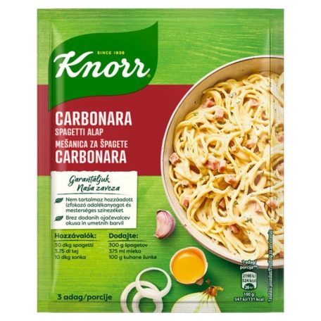 Knorr Alap 36g Carbonara spagetti  /27/