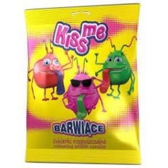 KISS ME Gyüm. nyelvfestős puhacukor 100g /20/