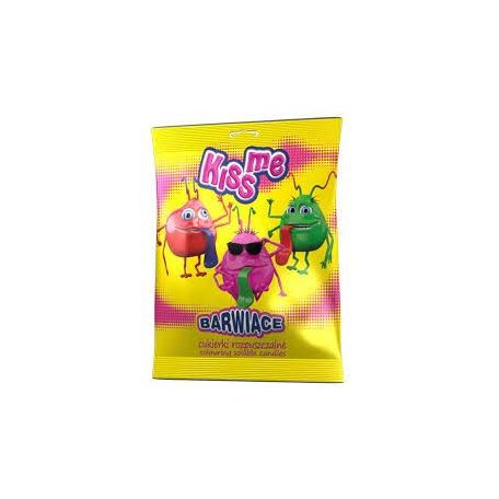 KISS ME Gyüm. nyelvfestős puhacukor 100g /20/