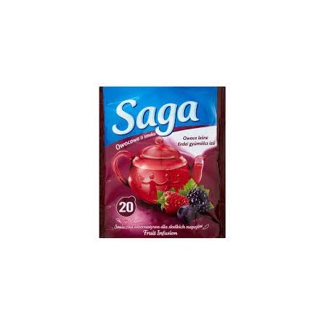 Saga Erdei gyümölcstea 34g /20/