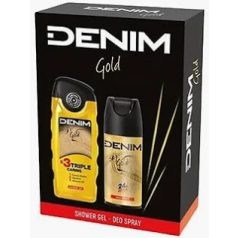 Denim A.csomag Deo 150ml+Tusf.250ml GOLD