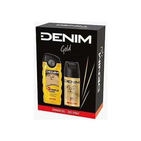 Denim A.csomag Deo 150ml+Tusf.250ml GOLD