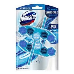 Domestos Power5 wc Actív Blue Water Ocean 2*48g