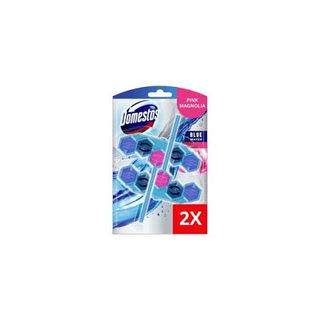 Domestos Power5 wc Blue Water Pink magnolia 2*53g