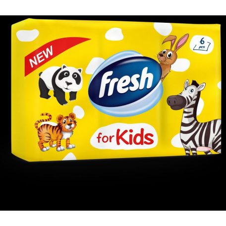 FRESH Illatos papírzsebkendő 6*10db KIDS /40/