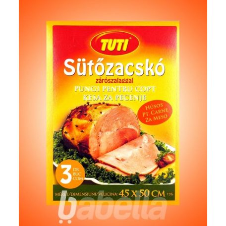 Tuti sütőzacskó Húsos 45*50cm 3db-os
