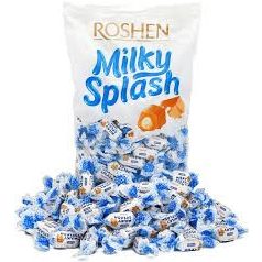 Roshen 1kg Milky Splash toffy