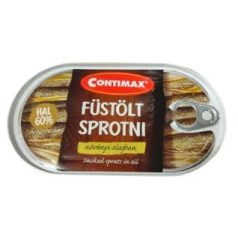 Contimax Füstölt Sprotni 170g /24/