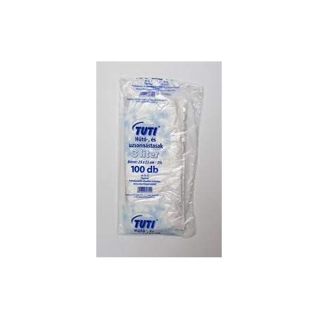 Tuti hütő-és uzsonnástasak 3l /25*35cm/ 100db /60/