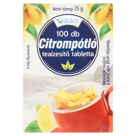 Citrompotló Dulcit 100szemes 25g /30/