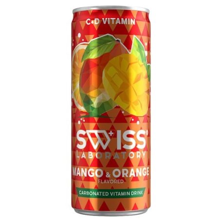 Swiss 250ml mango>orange NARANCSSÁRGA /24/+DRS