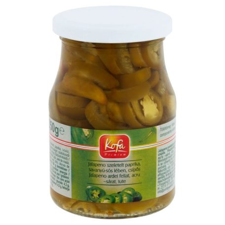 Kofa Jalap. Sz.Paprika 350g/175g csípős