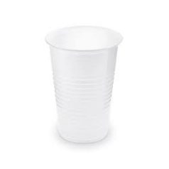 Műanyag pohár 300ml fehér /50/