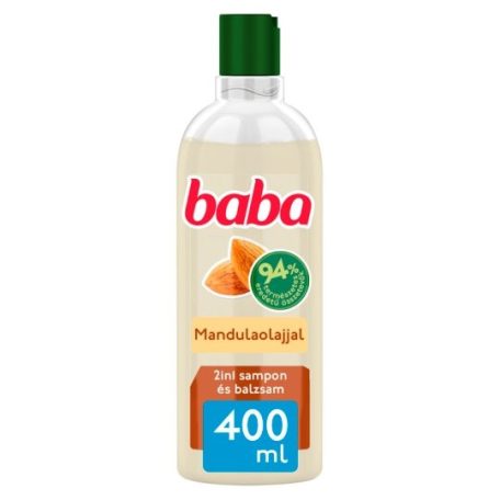 Baba sampon 2in1 mandulaolajjal 400ml